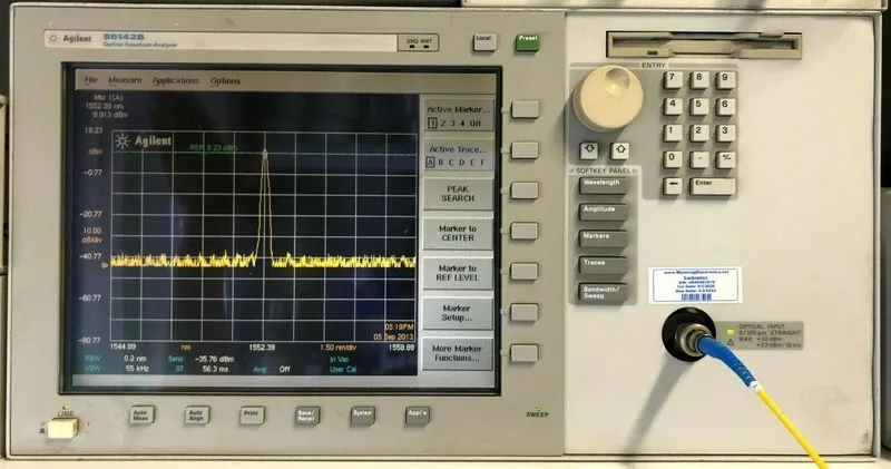 Анализатор спектра Agilent Keysight 86142B Optical Spectrum Analyzer 600 to 1700