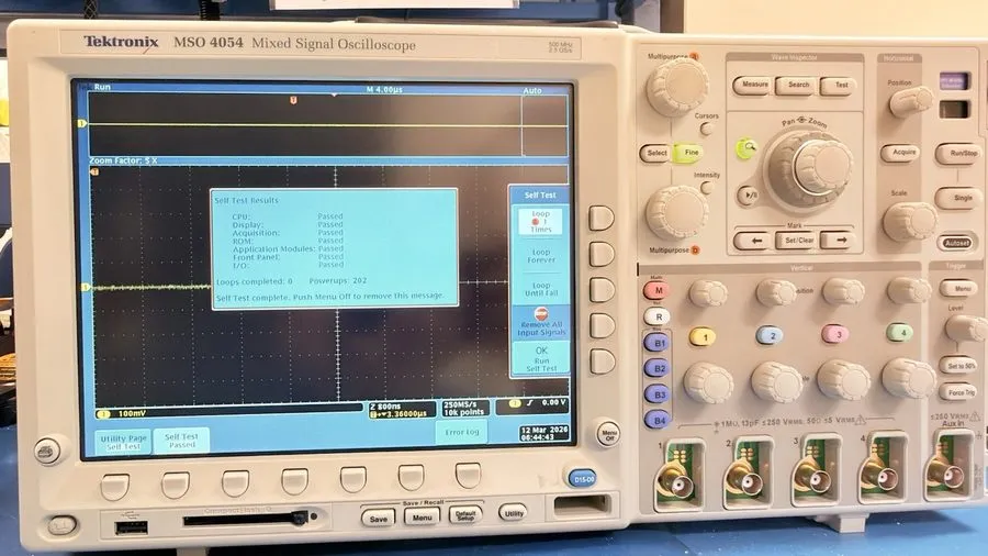 Осциллограф Tektronix MSO4054 Oscilloscope 500MHz 2.5GS/s&lhy