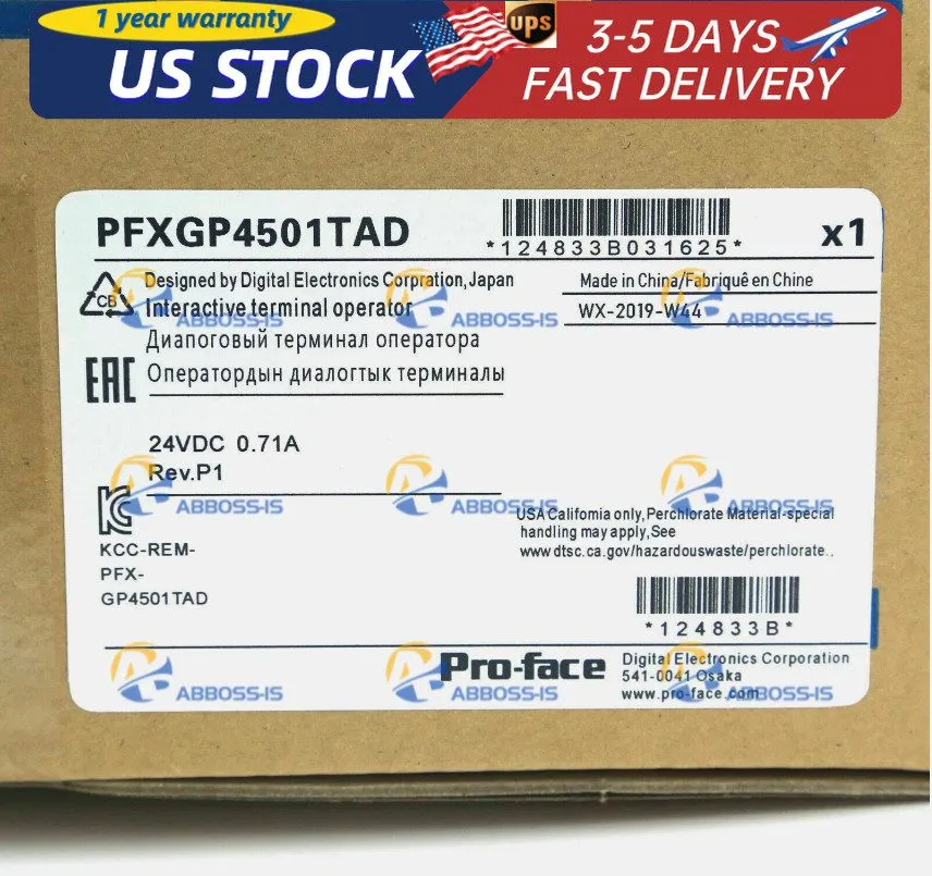 Панель оператора One Pro-face HMI Panel PFXGP4501TAD