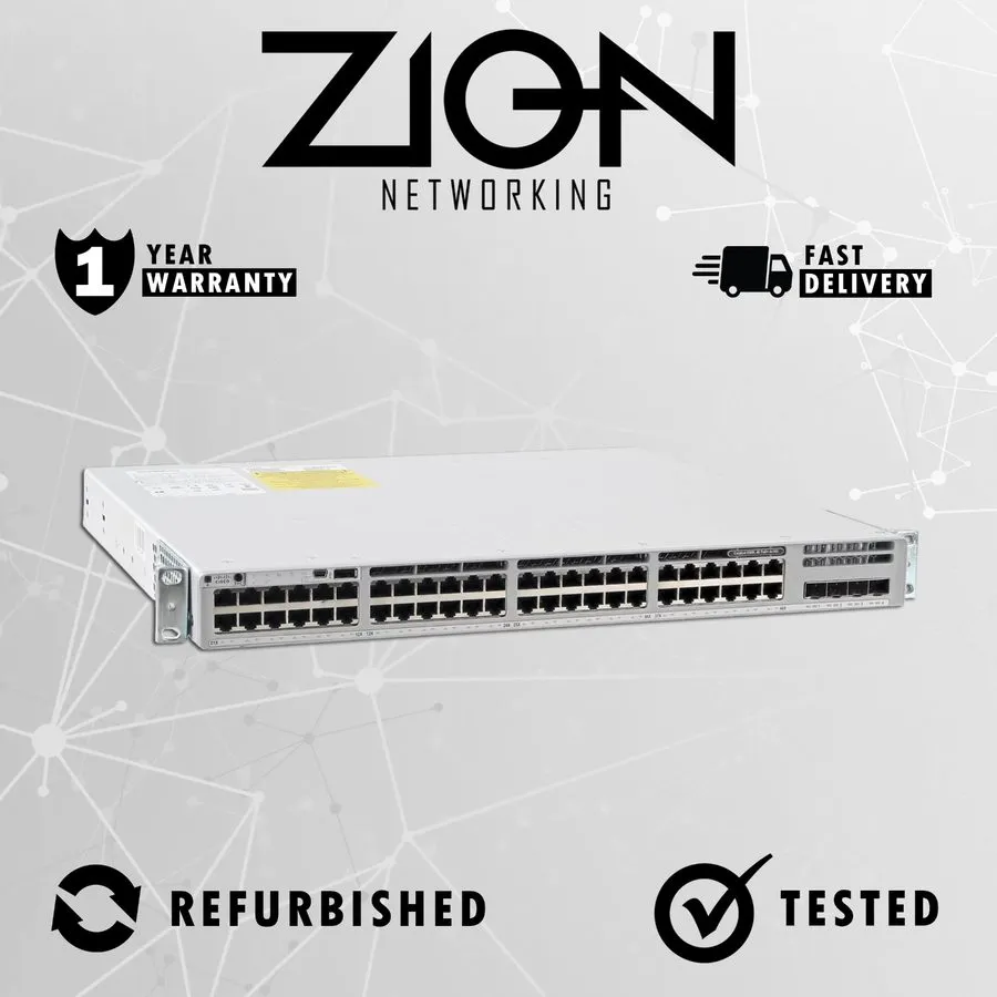 Коммутатор Cisco C9300L-48P-4X-E Catalyst Switch 9300 48 PoE