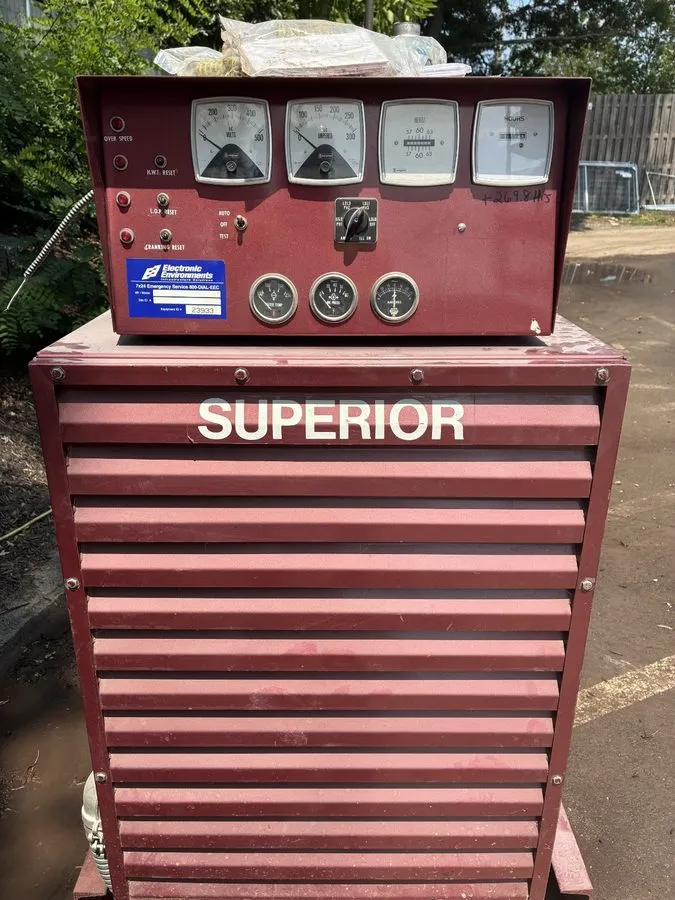 Дизель-генератор Superior Diesel Generator model#150R161 3phase 1800RPM KW150 am — фото лота 2