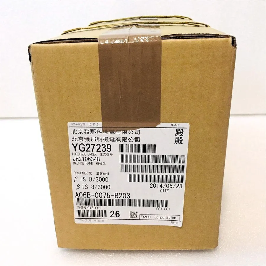 Серводвигатель FANUC A06B-0075-B203 AC Servo Motor