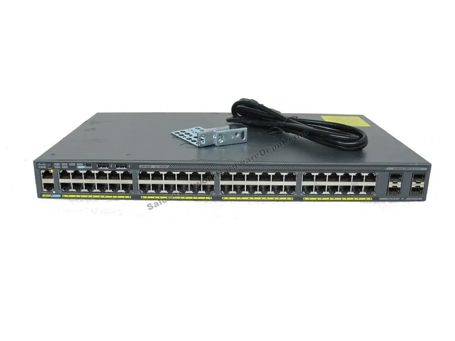 Коммутатор Cisco WS-C2960XR-48TS-I 2960X 48-Port Gigabit w/ AC 1 Year