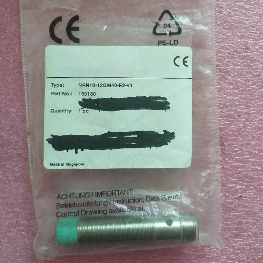 Датчик приближения PEPPERL+FUCHS Proximity Sensor NRN10-12GM40-E2-V1 Part 189130 — фото лота 1