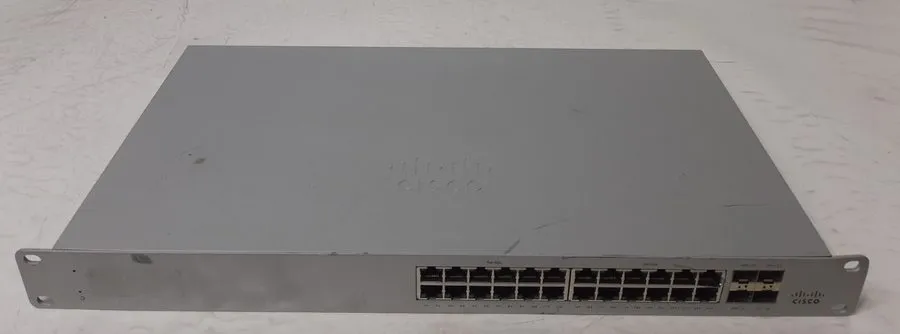 Коммутатор Cisco Meraki MS125-24P-HW 10G L2 370W PoE Switch box in bad cond