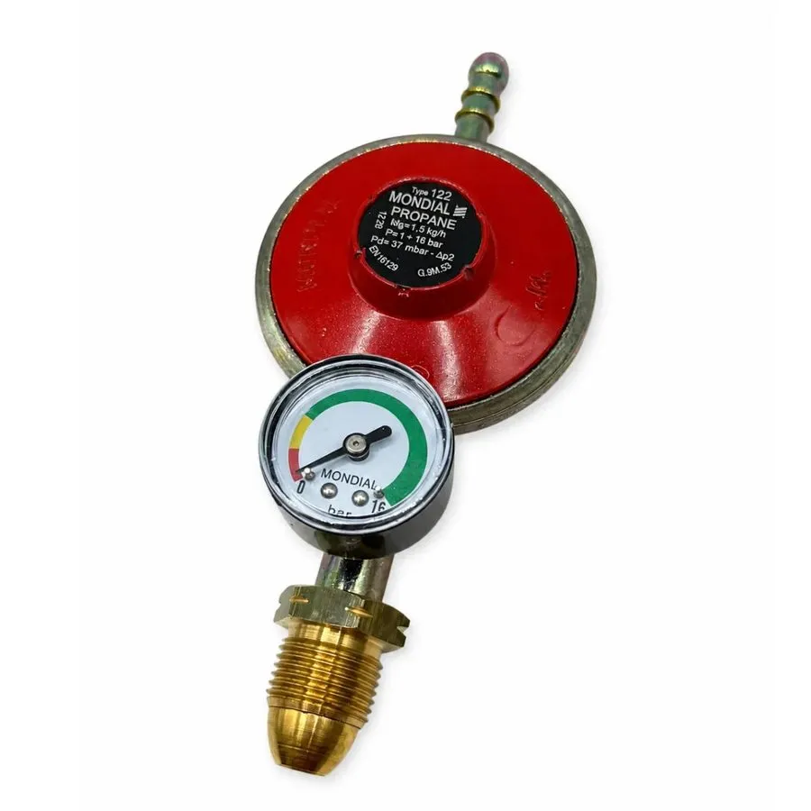 Трубопроводная арматура Butane Gas Low Pressure Regulator 21.8mm LH with level g — фото лота 2