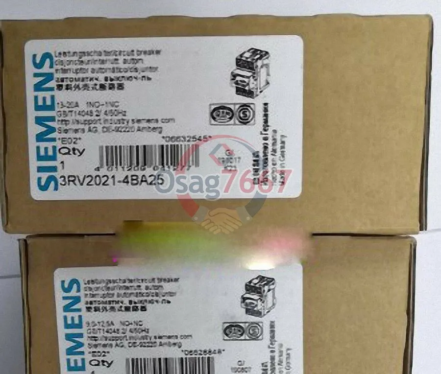 Автоматический выключатель Siemens 3RV2021-4BA25 Motor Protection Circuit Breake