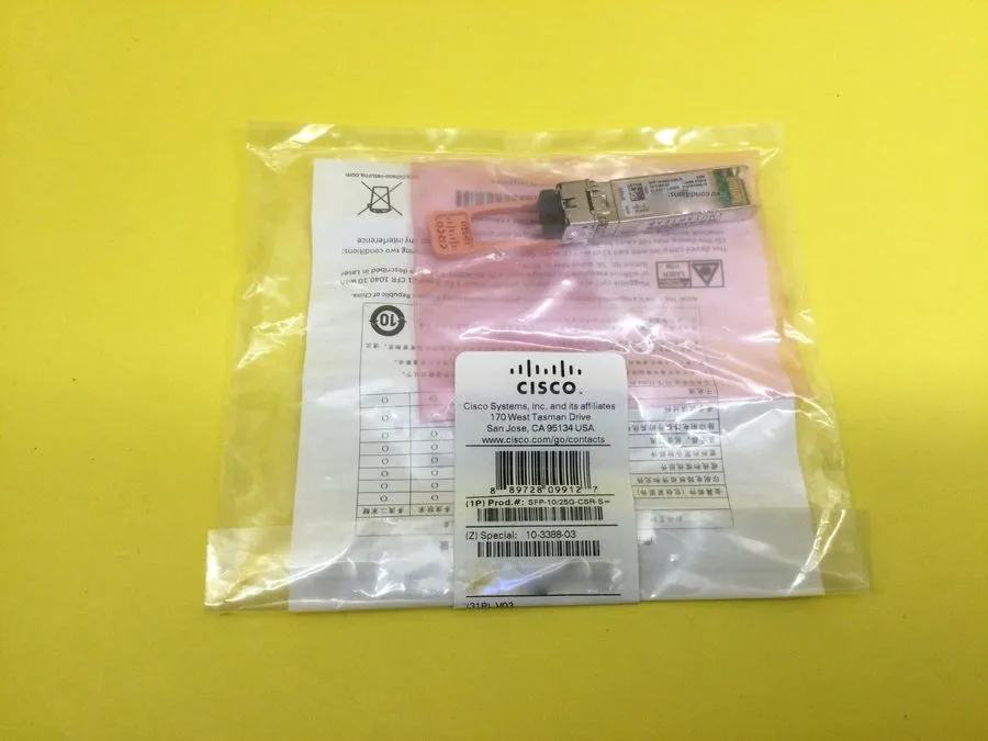 Трансивер SFP-10/25G-CSR-S CISCO 25Gbps LC Multi-mode SFP28 Transceiver
