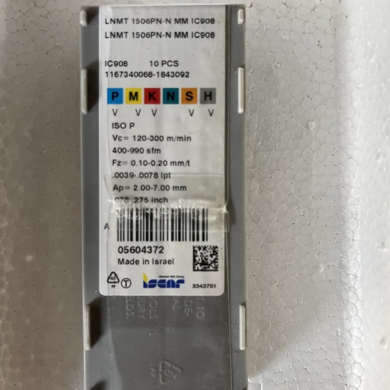 Режущий инструмент Iscar LNKX 1506PN-N PL IC908 Carbide Milling Insert