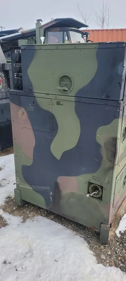 Дизель-генератор 2009 MEP804B Military DIESEL GENERATOR 15KW YANMAR ENGINE RUNS 