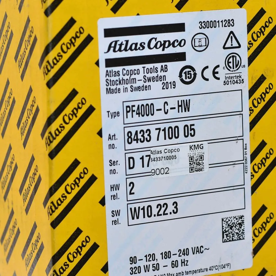 Пневмооборудование Atlas Copco Control System PF4000-C-HW 8433710005
