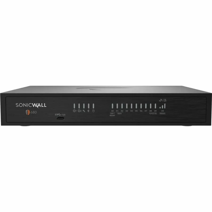 Межсетевой экран SonicWall TZ680 TOTALSECURE ADVANCED EDITION 1YR