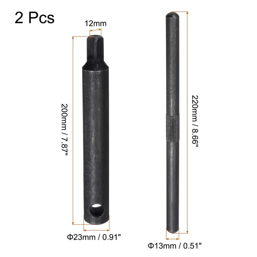 Режущий инструмент Lathe Chuck Wrench, 14mm Square Head Key Spanner Tool, (L200x