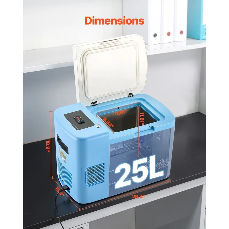 Медицинское оборудование Ultra 25-123F -40 to -123°F Stainless Lab Freezer — фото лота 2