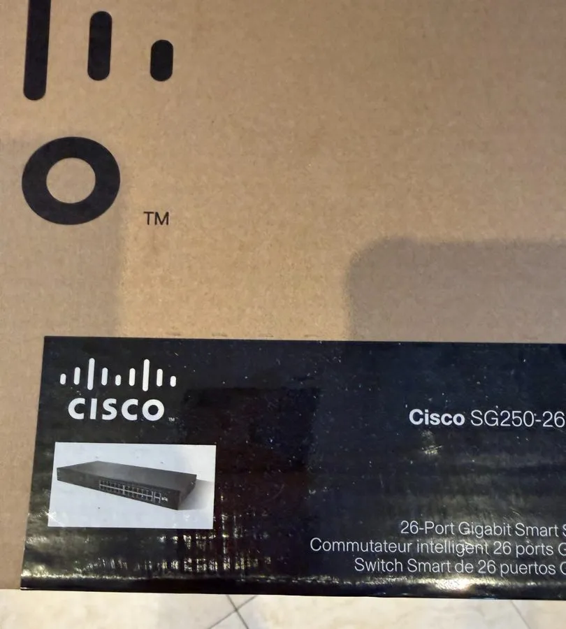 Коммутатор Cisco SG250-26P 26-Port Gigabit PoE Smart Managed Switch