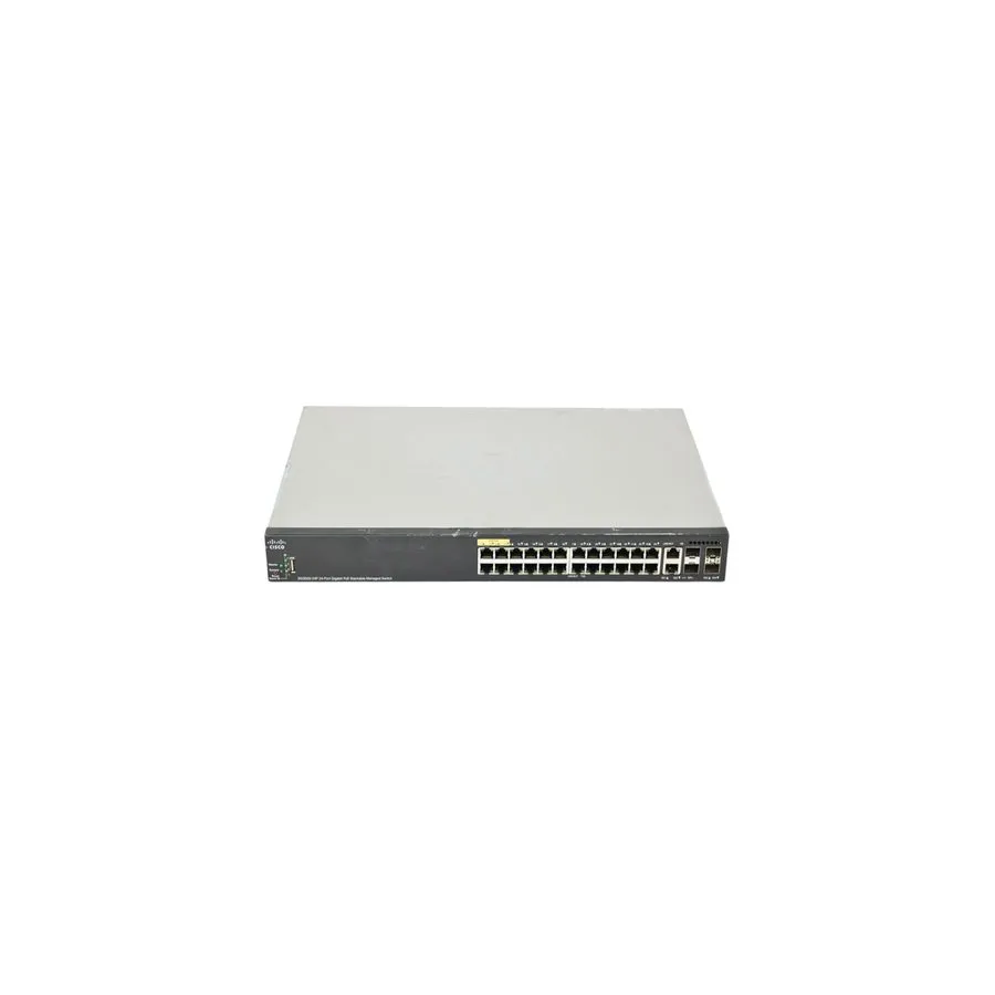 Коммутатор Cisco SG350X-24P-K9 24-Port PoE GigE Layer 3 Stackable Switch