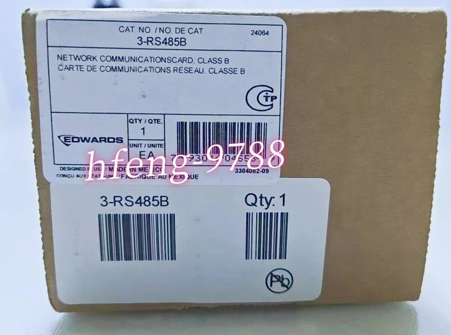 Оборудование пожарной сигнализации Edwards 3-RS485B NETWORK COMMUNICATIONS CARD 