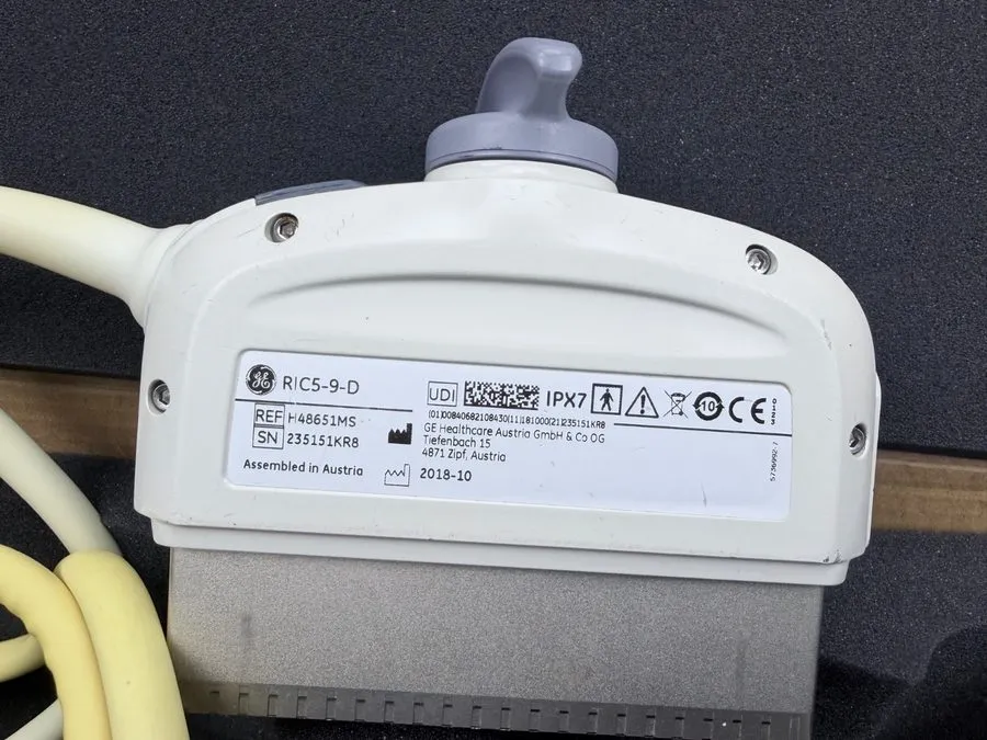 УЗИ-датчик GE HEALTHCARE RIC5-9-D ULTRASOUND TRANSDUCER H48651MS 2018-10
