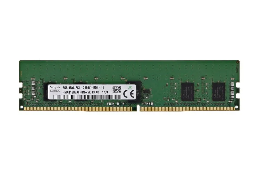 Модуль памяти Hynix 8GB PC4-2666V-R 1Rx8 ECC HMA81GR7AFR8N-VK