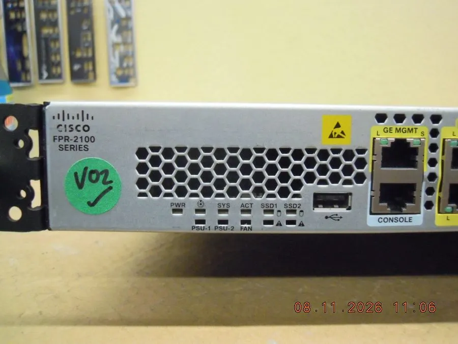 Межсетевой экран Cisco FPR-2130 16-Port FPR2K-SSD200 Firewall Security Appliance