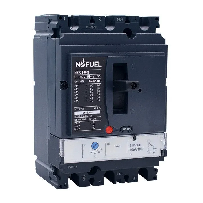 Автоматический выключатель LV429846 circuit breaker Compact NSX100N,50kA at 415V