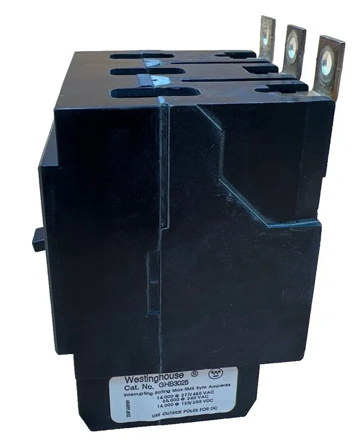 Автоматический выключатель Westinghouse GHB3025 Circuit Breaker 25A 3P 480V 3PH 