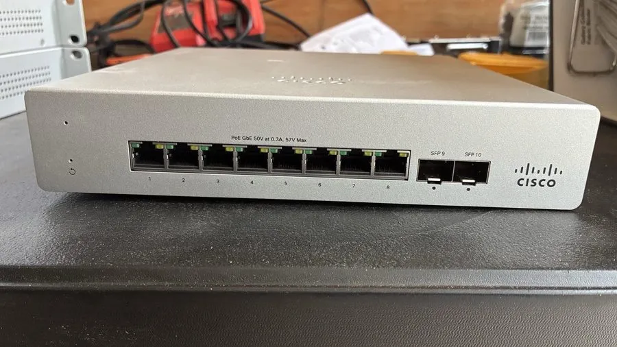 Коммутатор Cisco MS120-8FP 10 Ports Fully Managed Ethernet Switch