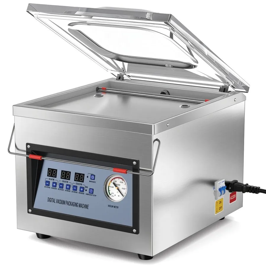 Вакуумный упаковщик 320W Commercial Chamber Vacuum Sealer Packing Machine Vacuum