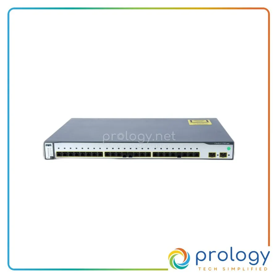 Коммутатор Cisco Catalyst WS-C3750-24FS-S Managed Switch 24 Ports
