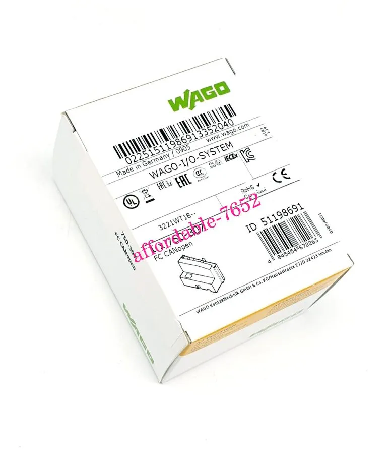 ПЛК Wago 750-307 Buscoupler DeviceNet Module PLC Adapter