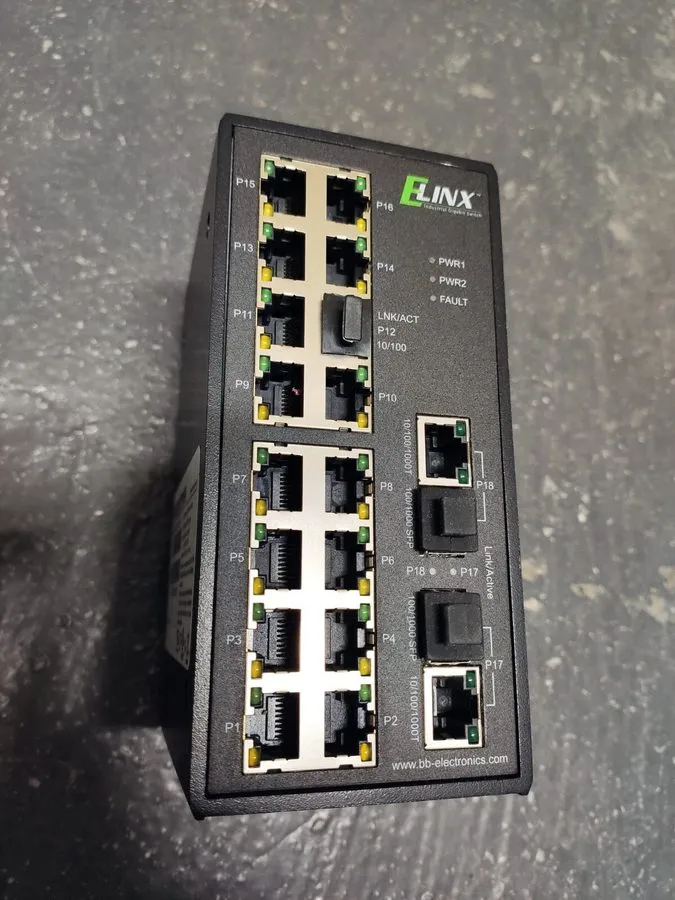 Коммутатор B&B Electronics EIR418-2SFP-T ELinx Industrial Gigabit Switch #H92A