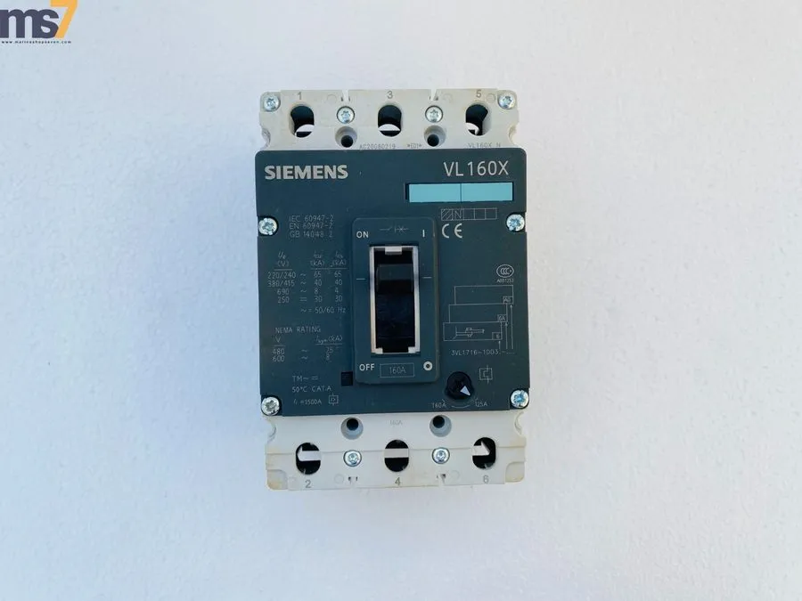 Автоматический выключатель SIEMENS 3VL1716-1DD36-0AA0 VL160X N CIRCUIT BREAKER 1