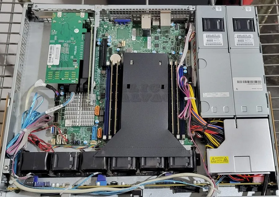Модуль памяти SuperMicro 1U Server X11SPM-F Intel Xeon Silver 4209T 32GB DDR4