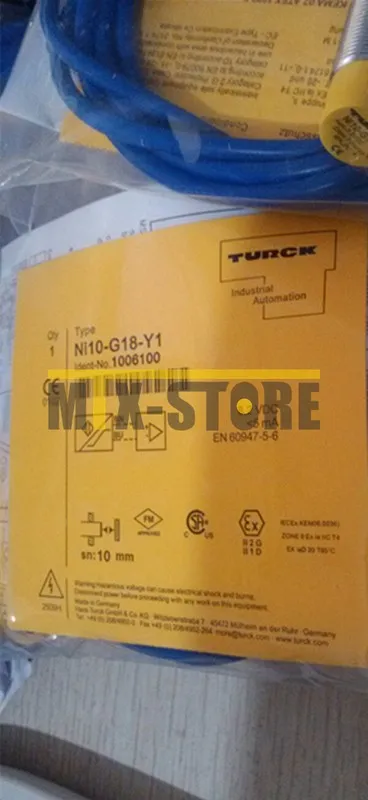 Датчик приближения TURCK NI10-G18-Y1 Sensor and Proximity Switch