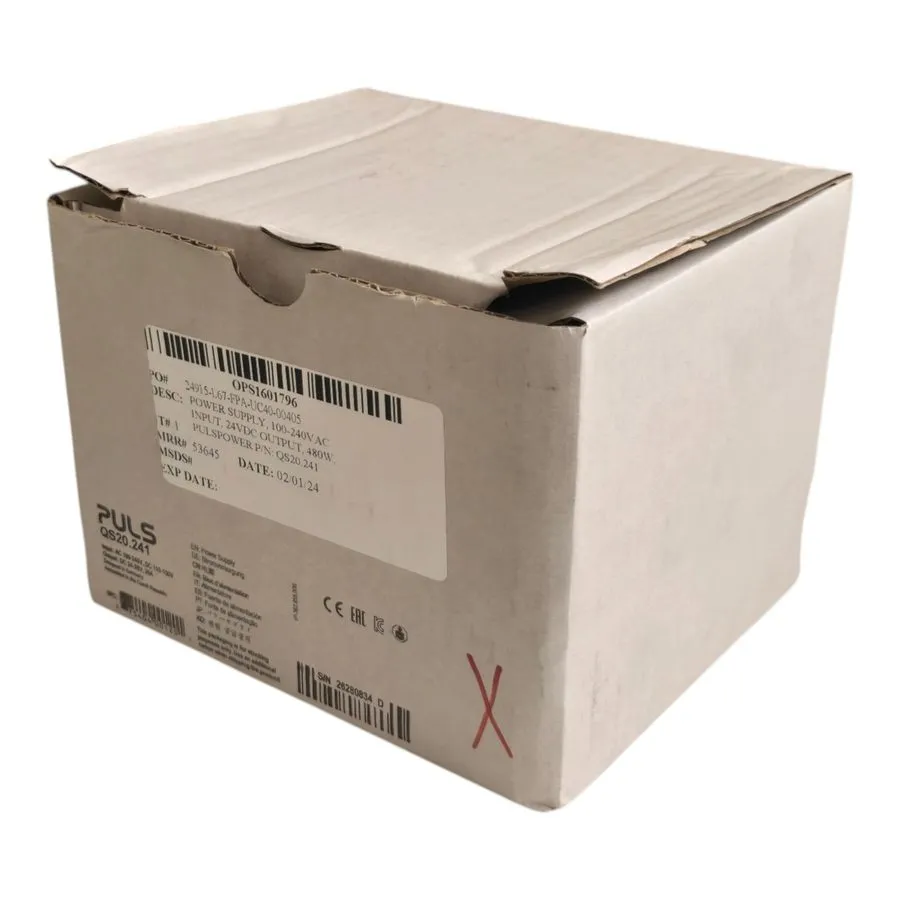 Блок питания Puls QS20.241 DIN Rail Power Supply US FREE