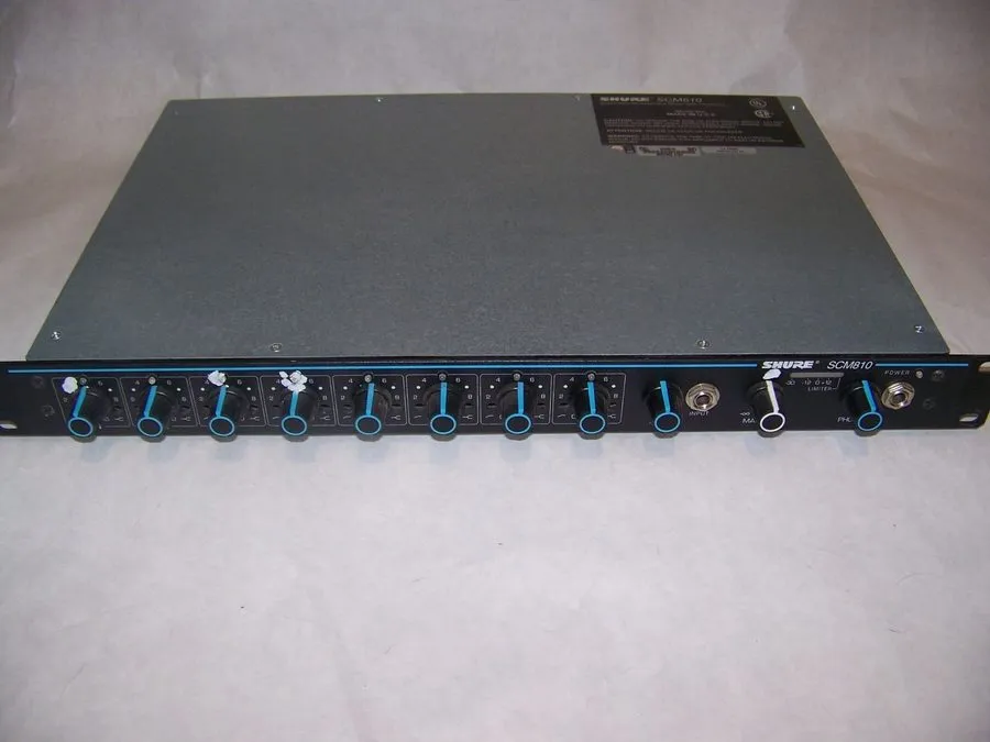 Микрофон Shure SCM810 8-Channel Automatic Microphone Mixer ( ) — фото лота 2