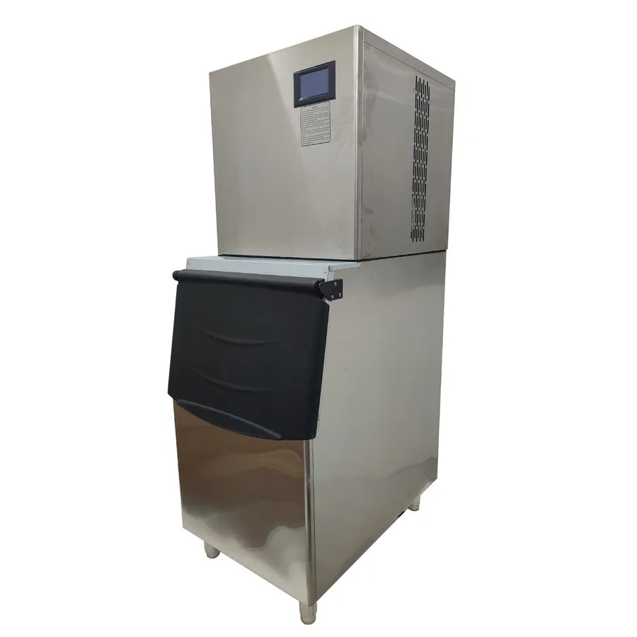 Льдогенератор 550LB/24H Commercial Ice Maker Machine Extra Large Storage Bin, Au