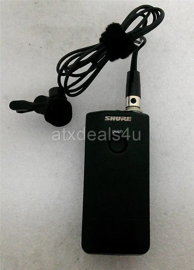 Передатчик Shure MXW1/O Z10 1920-1930 MHz Microphone Microflex Wireless Transmit