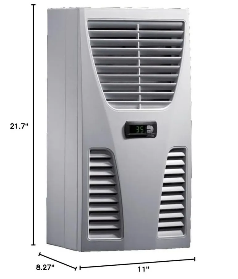 Монтажный шкаф Rittal 3303500 Blue e Cooling Unit, Grey