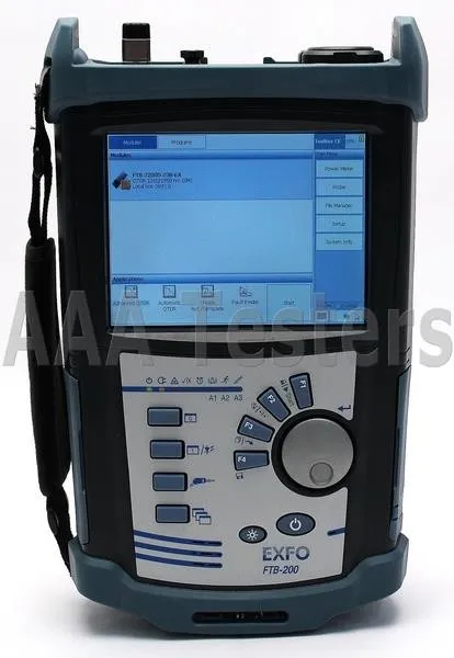 Тестер EXFO FTB-200 FTB-7200D SM MM Fiber OTDR FTB-7200D-12CD-23B FTB 200 S1 720 — фото лота 1