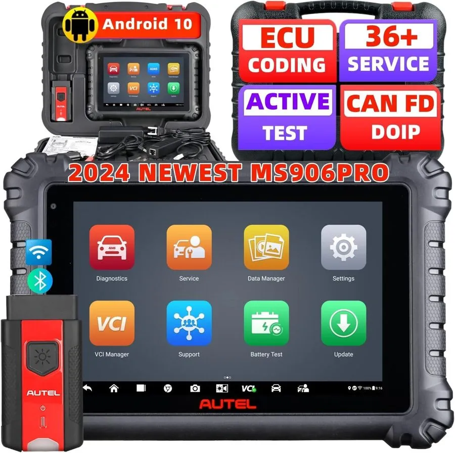 Диагностический сканер Autel MaxiSys MS906 Pro Full Bi-directional Auto Scanner 