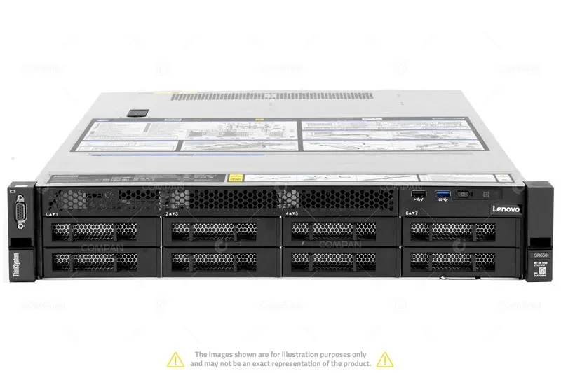 Сервер Lenovo ThinkSystem SR650 8LFF 2x Xeon Silver 4110 64GB RAM Rails