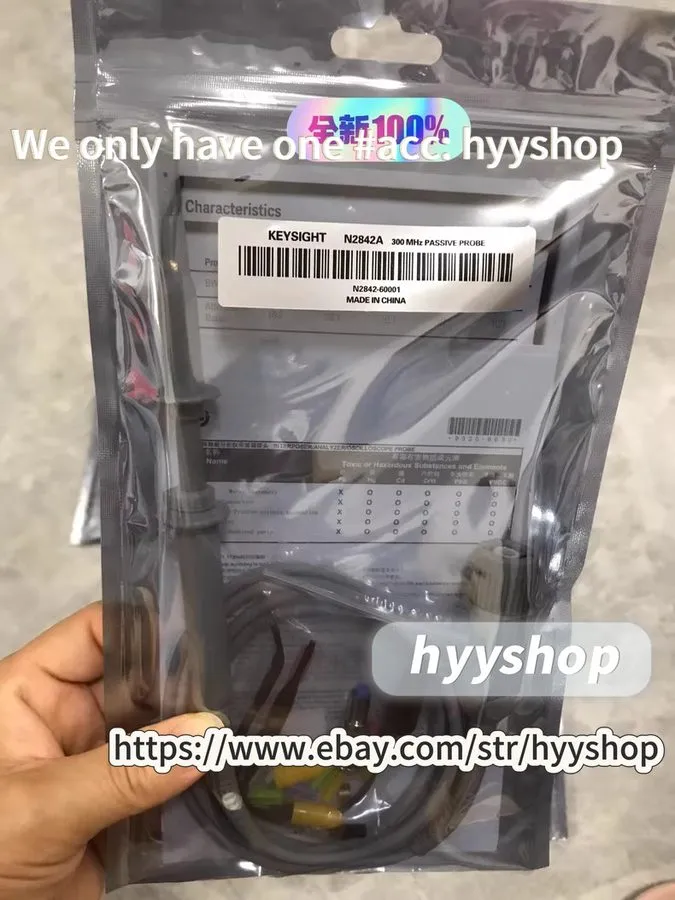 Осциллограф KEYSIGHT N2842A 300MHZ oscilloscope probe shipping