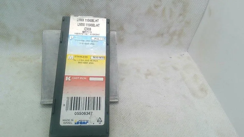 Режущий инструмент Iscar LNMX 110408L-HT IC908 Heliturn Carbide Turning Insert, 