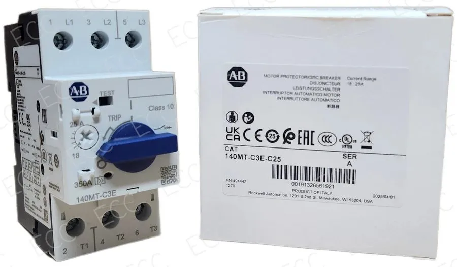 Автоматический выключатель 140MT-C3E-C25 AB MOTOR PROTECTION CIRCUIT BREAKER