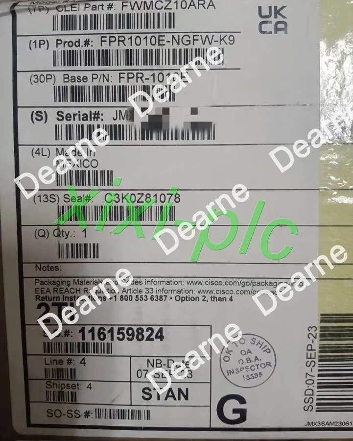 Межсетевой экран Cisco FPR1010E-NGFW-K9 Firewall devices DHL shipping
