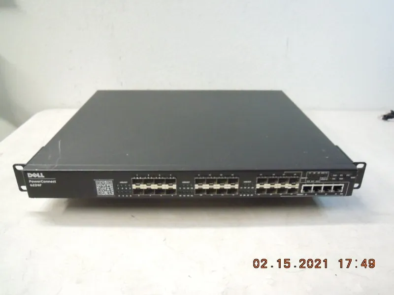 Коммутатор Dell PowerConnect 6224F 24-Ports 1G SFP 4 Combo Ports Network Switch