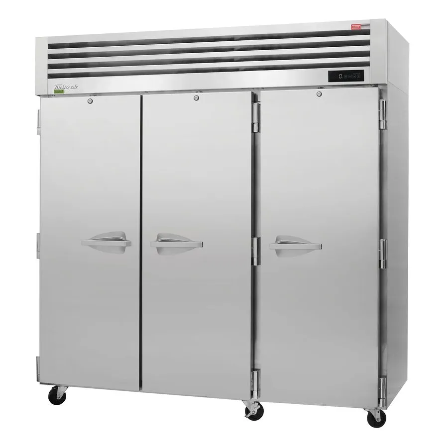 Морозильный шкаф Turbo Air 77 Cu. Ft. 3 Solid Door Reach In Freezer PRO-77F — фото лота 1
