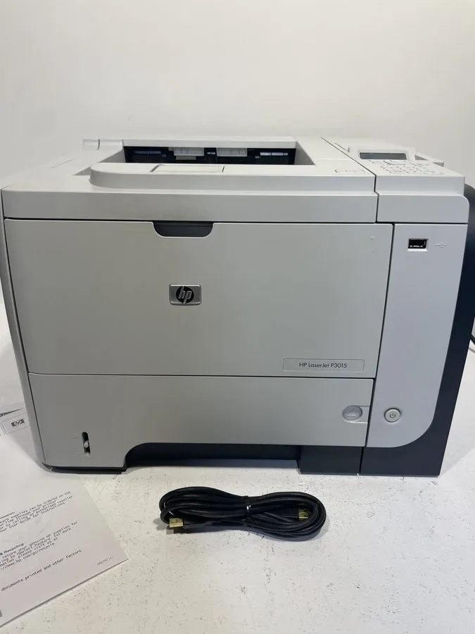 Лазерный принтер HP LaserJet P3015 Monochrome Laser Printer USB Network Workgrou