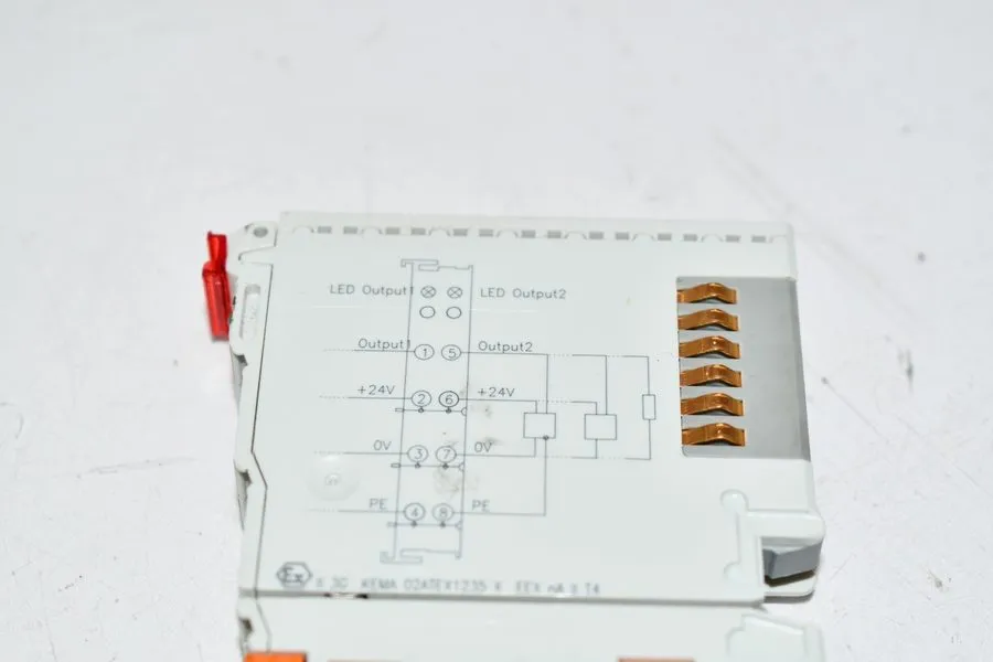 Модуль ввода-вывода 10x Beckhoff KL2012 Bus Terminal 24V DC 0.5A